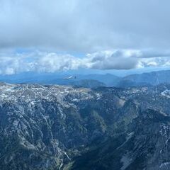 Flugwegposition um 13:08:42: Aufgenommen in der Nähe von Mariazell, Österreich in 2665 Meter