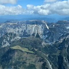 Flugwegposition um 13:11:14: Aufgenommen in der Nähe von Mariazell, Österreich in 2690 Meter