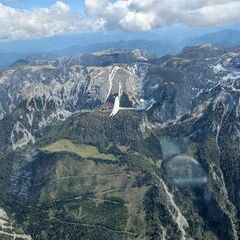Flugwegposition um 13:11:19: Aufgenommen in der Nähe von Mariazell, Österreich in 2685 Meter