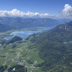Verortung via Georeferenzierung der Kamera: Aufgenommen in der Nähe von St. Wolfgang im Salzkammergut, 5360, Österreich in 1900 Meter
