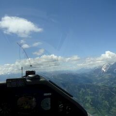 Flugwegposition um 10:27:24: Aufgenommen in der Nähe von Radstadt, Österreich in 1778 Meter