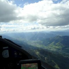 Flugwegposition um 13:17:00: Aufgenommen in der Nähe von Rauris, 5661, Österreich in 2806 Meter