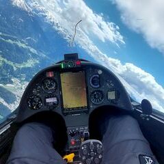 Flugwegposition um 11:45:35: Aufgenommen in der Nähe von Karrösten, Österreich in 2769 Meter