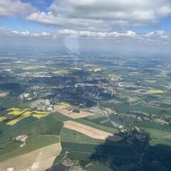 Verortung via Georeferenzierung der Kamera: Aufgenommen in der Nähe von Okres Jihlava, Tschechien in 2100 Meter