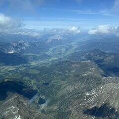 Verortung via Georeferenzierung der Kamera: Aufgenommen in der Nähe von Schladming, Österreich in 3600 Meter