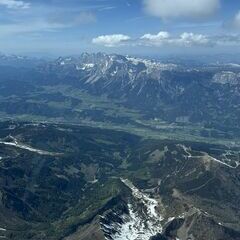 Verortung via Georeferenzierung der Kamera: Aufgenommen in der Nähe von Schladming, Österreich in 3600 Meter