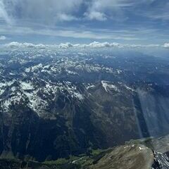 Verortung via Georeferenzierung der Kamera: Aufgenommen in der Nähe von Aich, Österreich in 3600 Meter