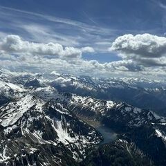 Verortung via Georeferenzierung der Kamera: Aufgenommen in der Nähe von Kleinarl, 5603, Österreich in 3000 Meter