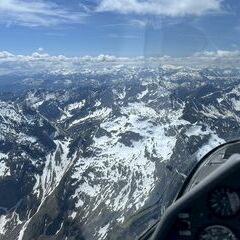 Flugwegposition um 11:33:23: Aufgenommen in der Nähe von Schladming, Österreich in 3070 Meter