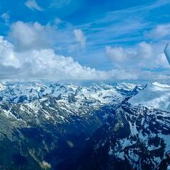 Verortung via Georeferenzierung der Kamera: Aufgenommen in der Nähe von Mittersill, Österreich in 2800 Meter