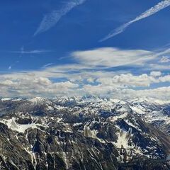 Flugwegposition um 12:08:21: Aufgenommen in der Nähe von Kleinarl, 5603, Österreich in 2707 Meter