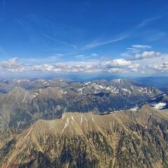 Flugwegposition um 14:36:21: Aufgenommen in der Nähe von Sölk, 8961, Österreich in 3265 Meter