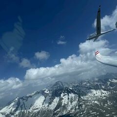 Verortung via Georeferenzierung der Kamera: Aufgenommen in der Nähe von Bad Gastein, Österreich in 3000 Meter